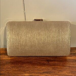 Elegant Gold Clutch Bag